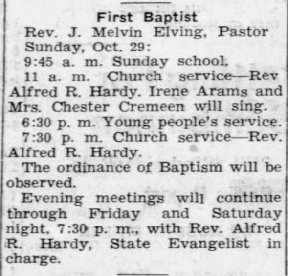 Clipping from The Columbus Telegram
